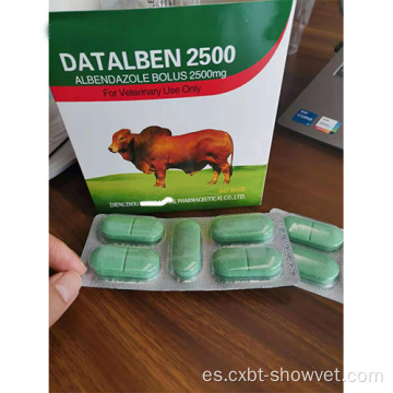 Tableta de albendazol 300 mg Uso veterinario Anthelmintic Drug